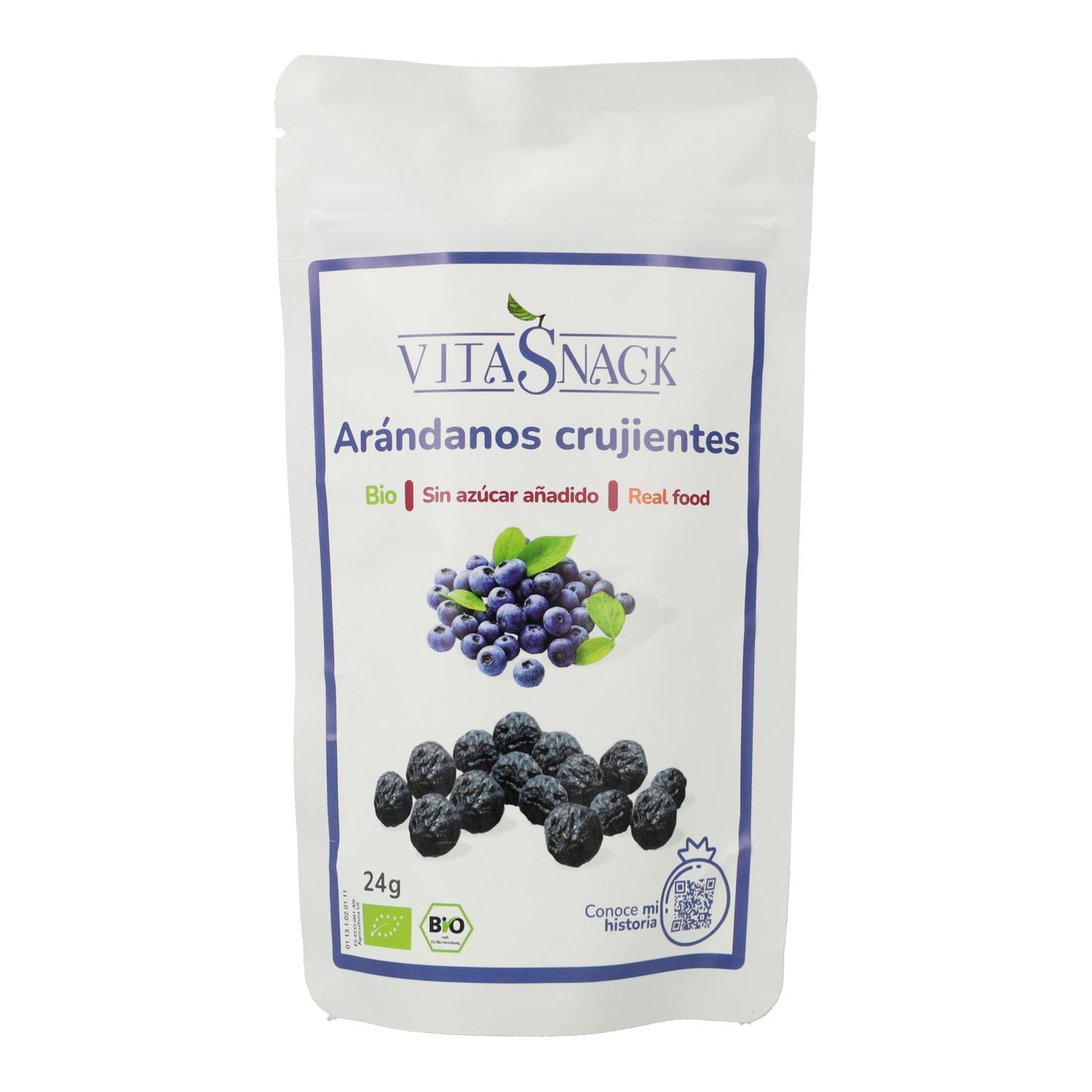 Arándanos Crujientes VitaSnack 24 g