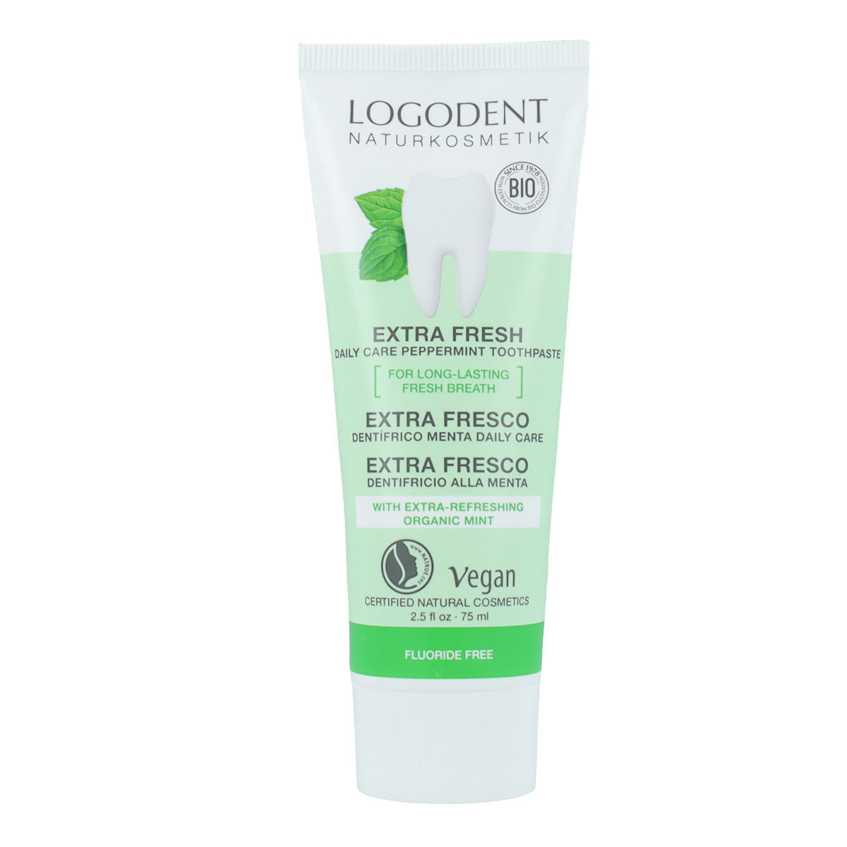 Bio-Zahnpasta Minze Daily Care Logona 75 ml