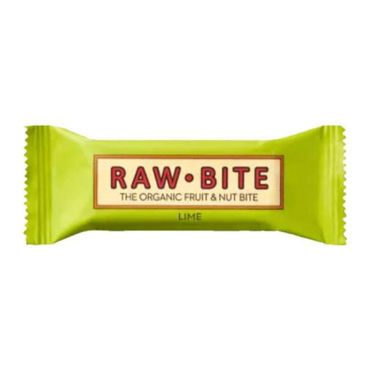 Raw-Bite Lime Organic Bar 50g