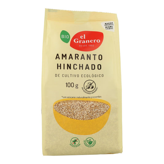 Puffat amarant Bio El Granero 100 g