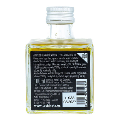 Huile d'olive vierge extra bouteille carrée 100 ml