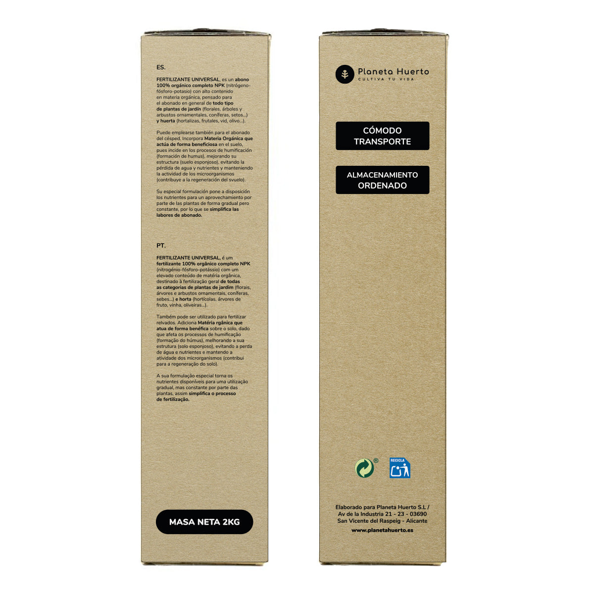 ECO Universalgödselmedel Planet Garden 2 kg