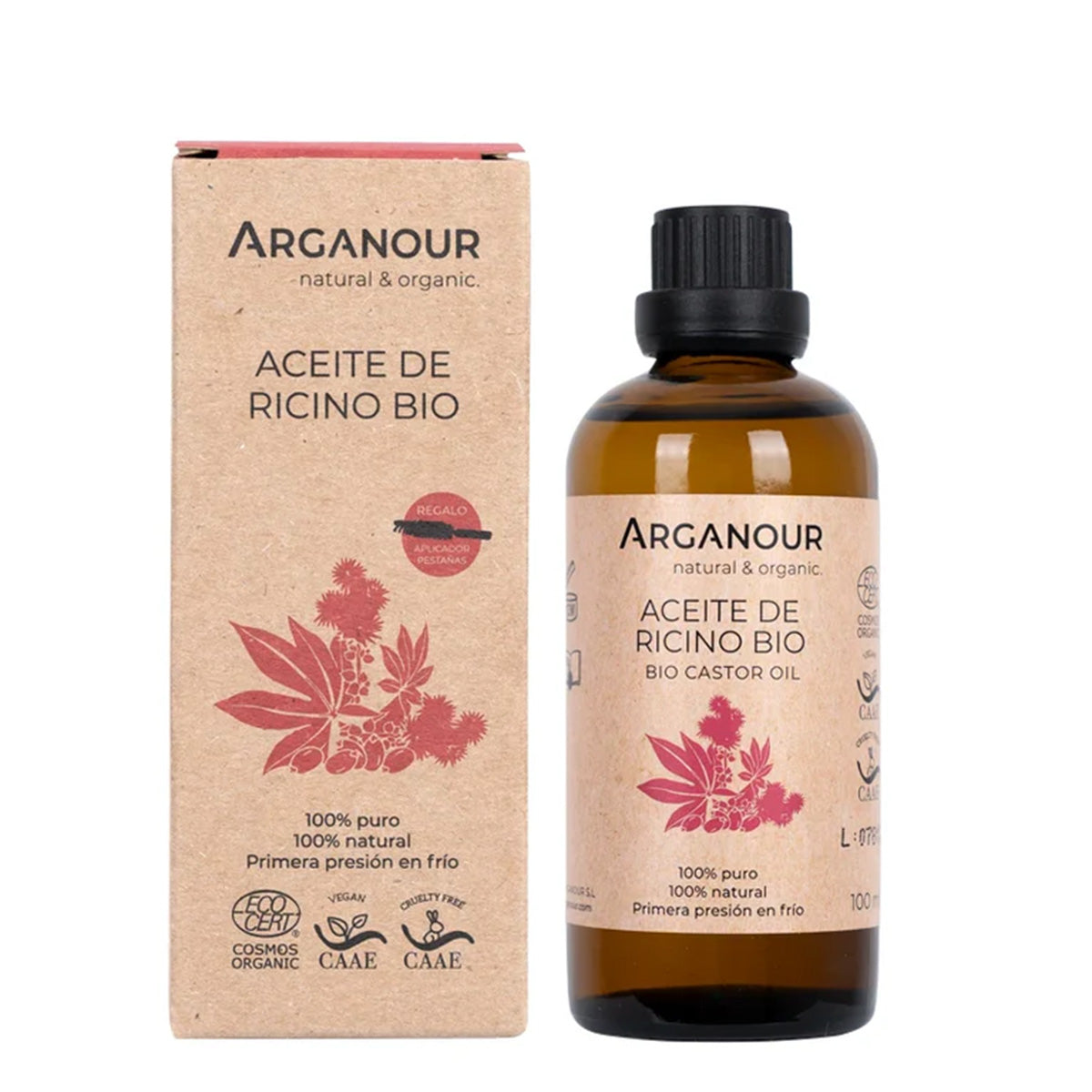 Huile de ricin Bio Arganour 100 ml