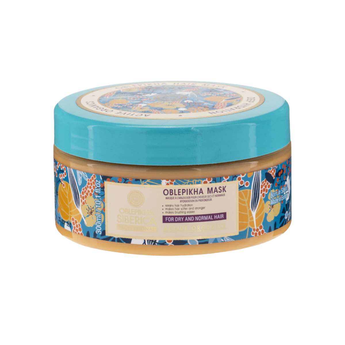 Maseczka do włosów normalnych lub suchych Natura Siberica 200 ml