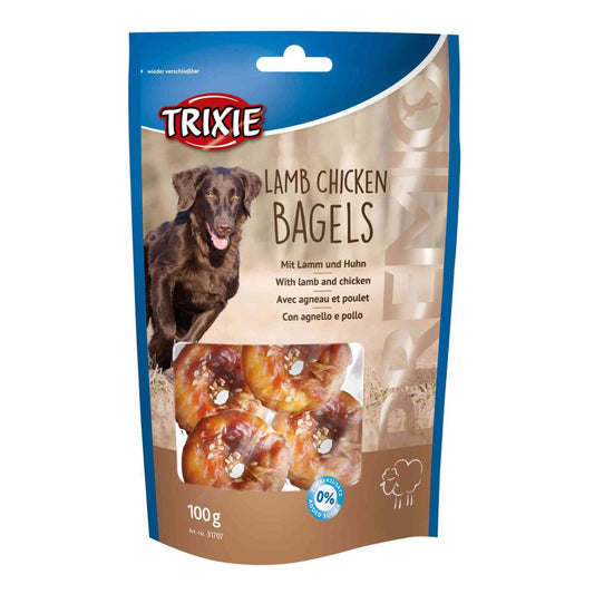 PREMIO Lamb Chicken Bagels Snack 100 g, Trixie
