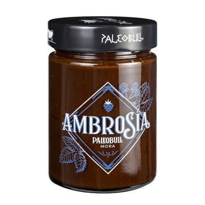 Crema di cacao e nocciole mora salutare ambrosia Paleobull 300 g
