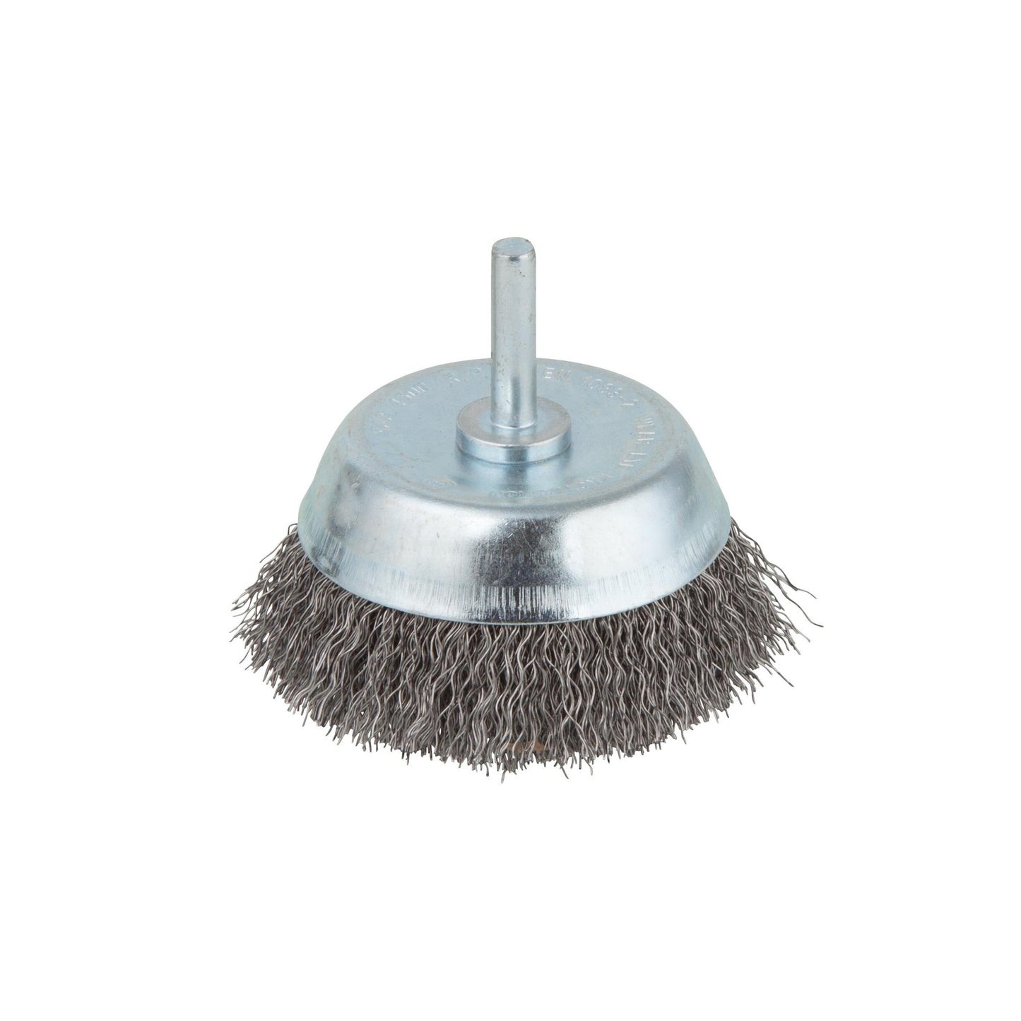 1 brosse métallique à tête sphérique tige 6 mm Wolfcraft Ø 75 mm