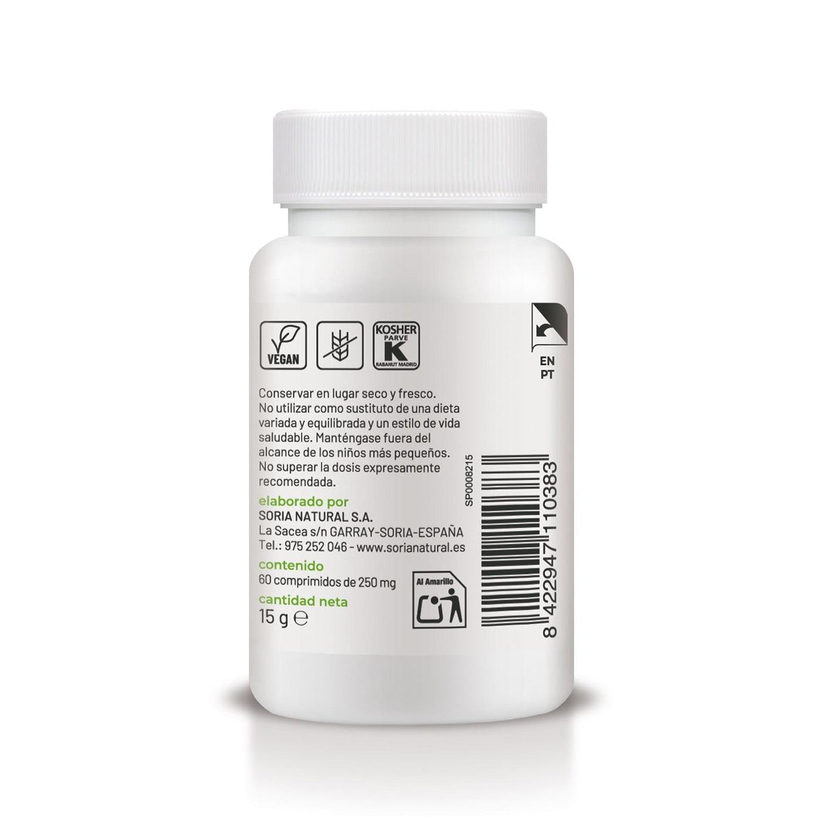 Vitamin A, Soria Natural, 60 Tabletten