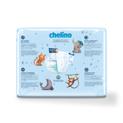 CHELINO WINDEL T4 Krabbeln (9-15 kg) 34 Stück
