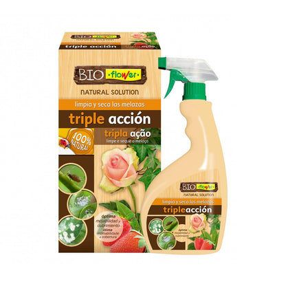 Dreifachwirkung gegen Insekten, Mehltau und Pilze BioFlower Gebrauchsfertig