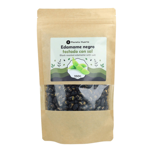 Edamames noires grillées avec sel PLaneta Huerto 250gr