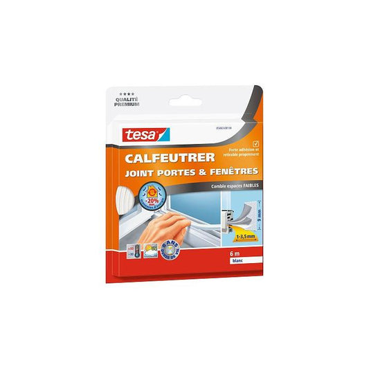 Joint en caoutchouc profil E 6 m x 9 mm marron