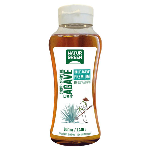 2er-Pack Premium-Agavensirup Naturgreen 2 Stück à 900 g