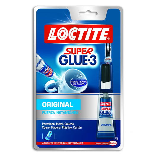 Colle instantanée universelle Loctite SuperGlue-3 3 g