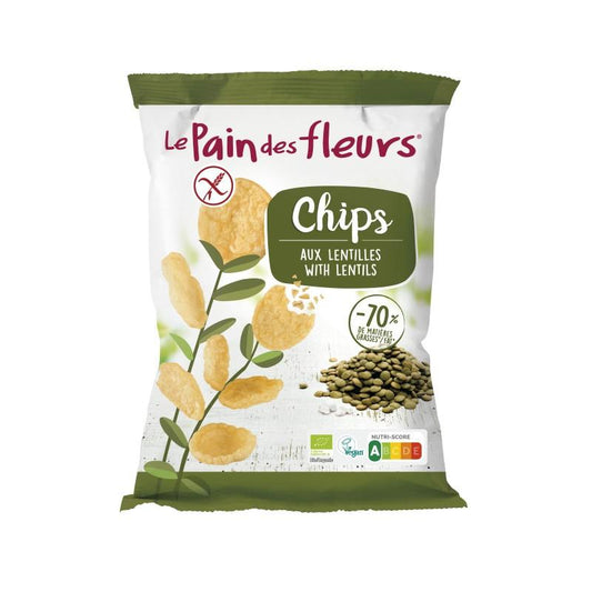 Glutenvrije linzenchips Le Pain des Fleurs 50 g