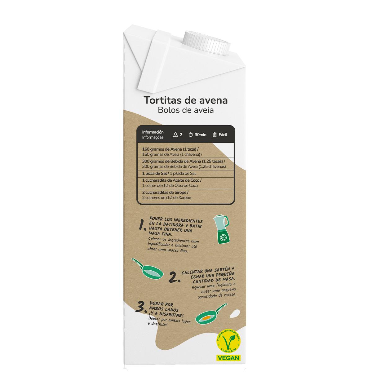 Pack 6x Haferdrink ECO Planet Garden Haferdrink 1L