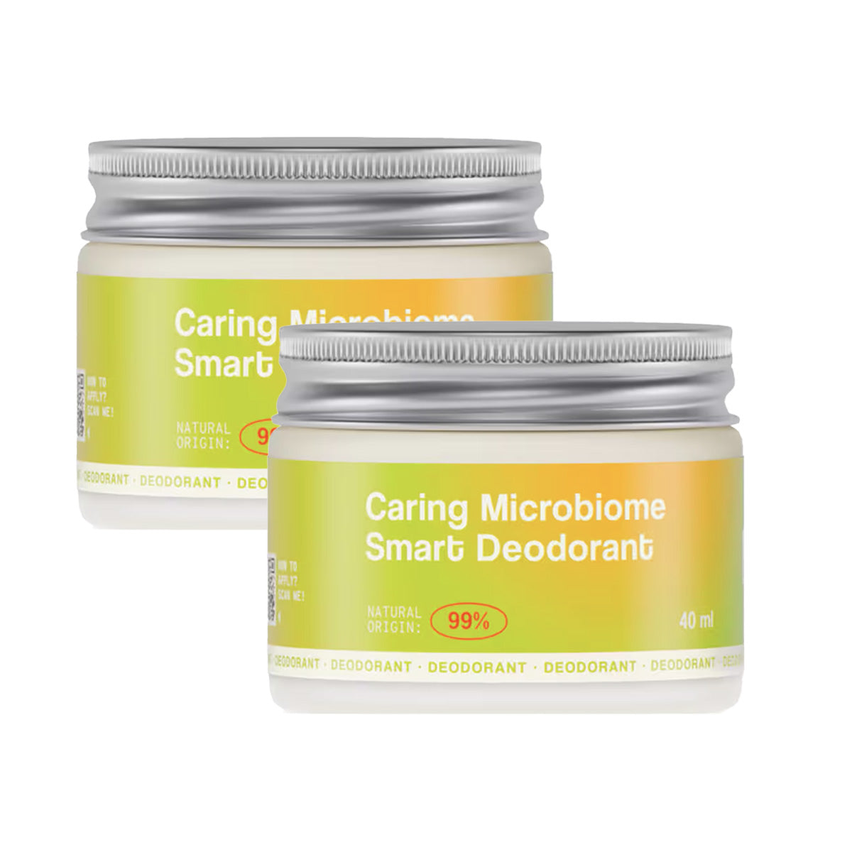 Confezione da 2 deodoranti Caring Smart Freshly 40 ml