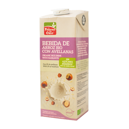 Bevanda di riso con nocciole biologica La Finestra Sul Cielo 1 L