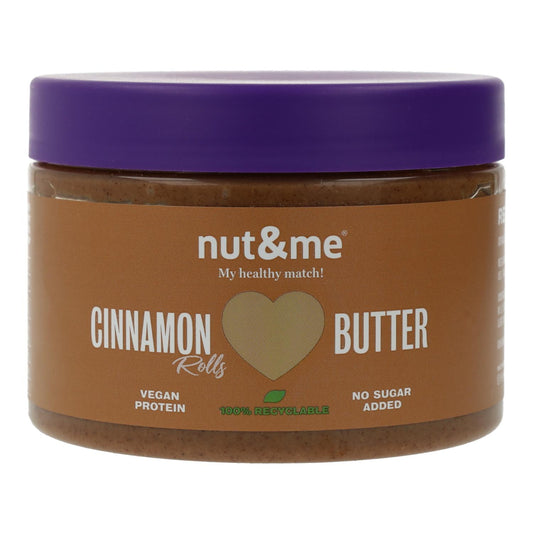 Pekannusscreme Cinnamon Roll mit Walnüssen und Mandeln Nut&Me 250 g_