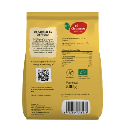 Glutenfri ekologisk bovetemjöl El Granero 500 g