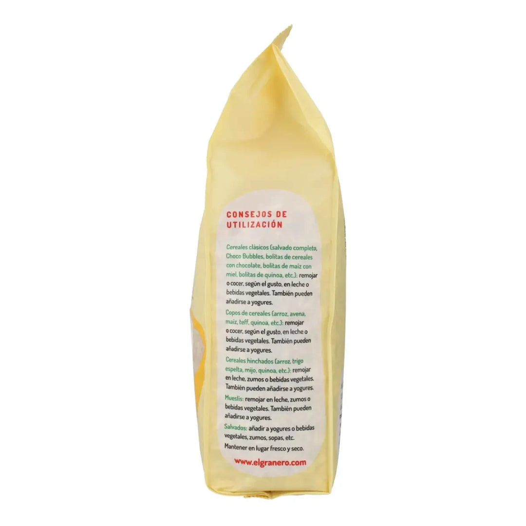 Confezione da 2x Farro soffiato biologico El Granero, 200 g