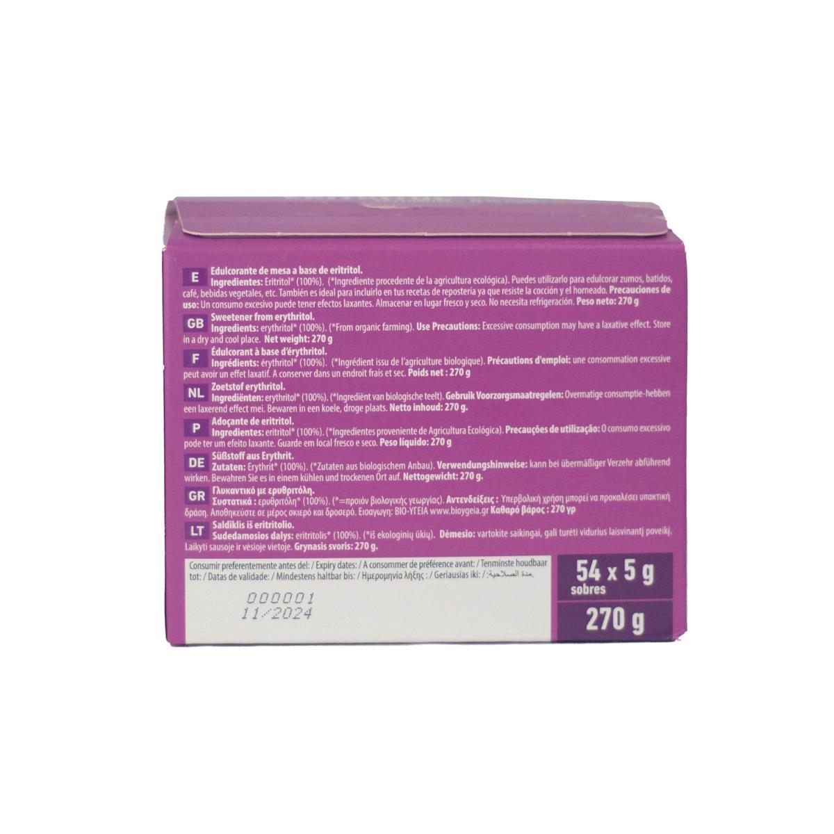 Erytrytol Bio NaturGreen 54 saszetki jednodawkowe po 5 g