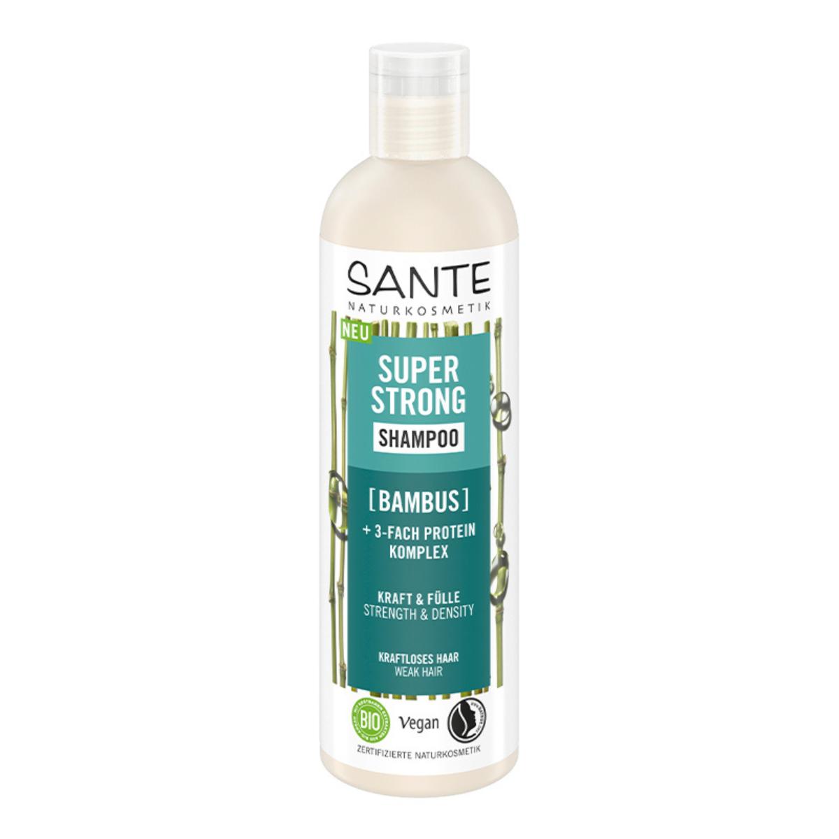 Superstark bambuschampo Sante 250 ml
