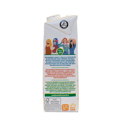 Suikervrije plantaardige drank Coconut met calcium NaturGreen 1 liter