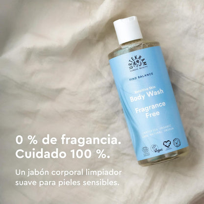 Gel douche sans parfum Urtekram 500 ml