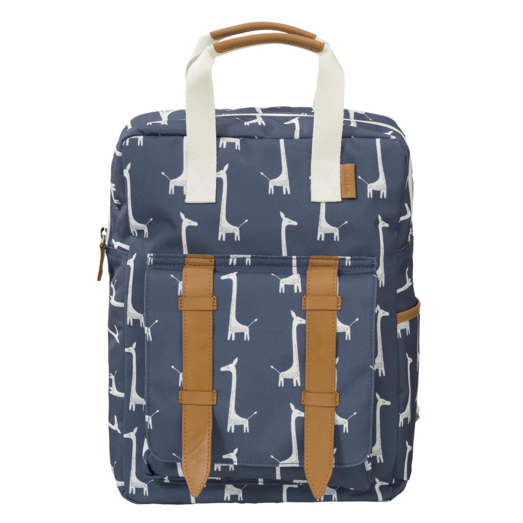 Rucksack aus recyceltem PET Giraffe Fresk, Größe Mini