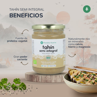 Tahini półtłuste ECO Planeta Huerto 350g