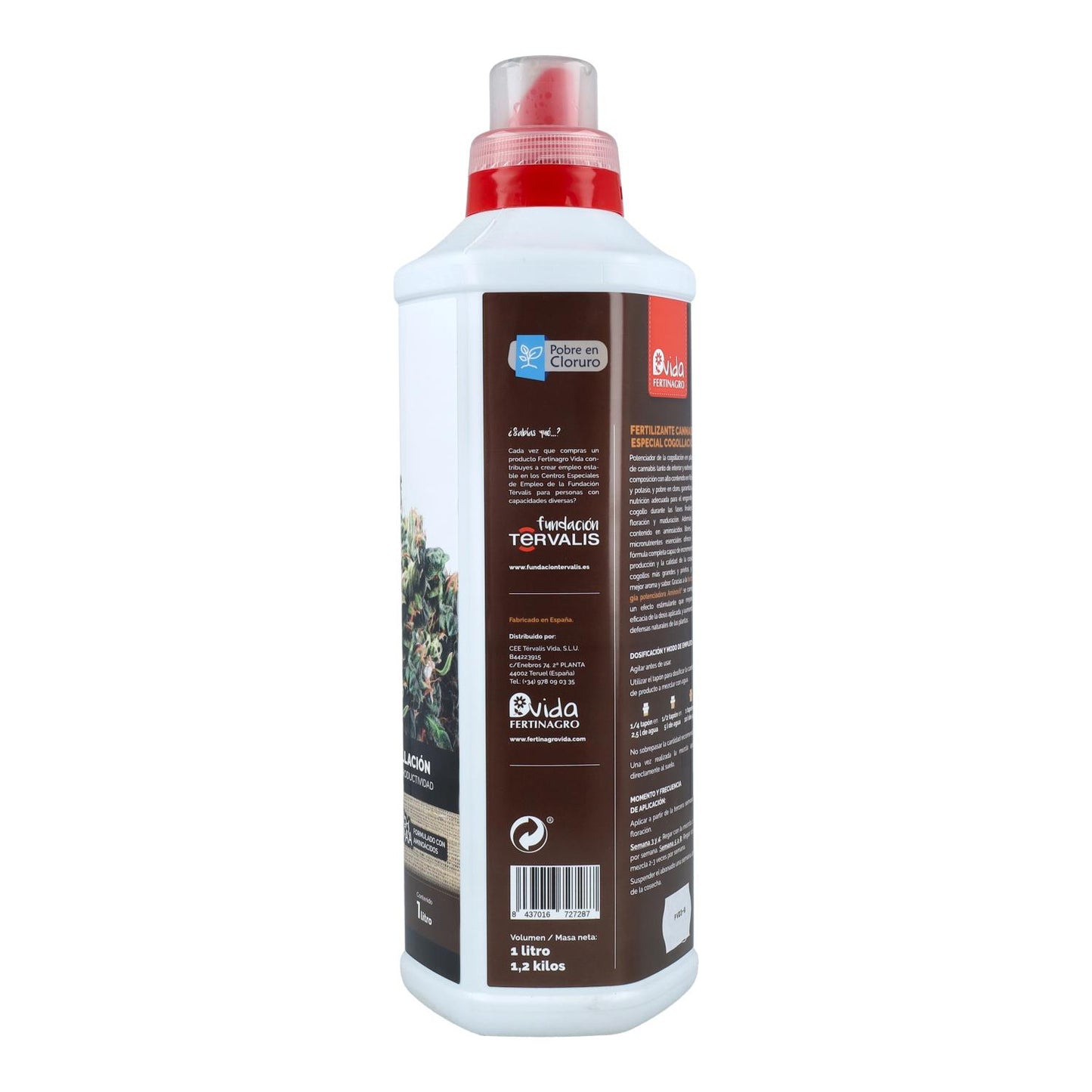 Gödselmedel för cannabis, speciellt för knoppsättning, Fertinagro, 1 l