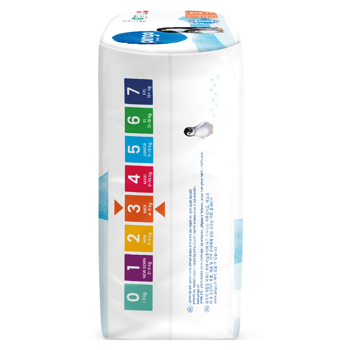 Pingo T3 Nappies (4-9 kg) 44 units