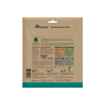 Superabsorbierende Reinigungstücher If you care 5 Stück