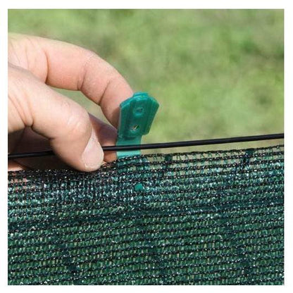 Befestigungsclips für Fixatex-Gewebe, grün, 20 Stück