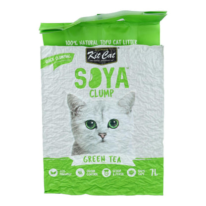 Zestaw Cat Arena Eco SoyaClump - Green Tea 7 l Żwirek dla kotów