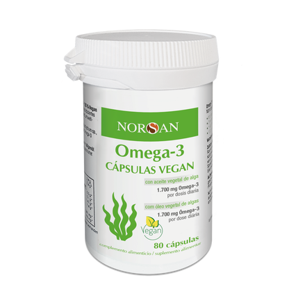 Oméga-3 Capsules Vegan NORSAN 80 capsules
