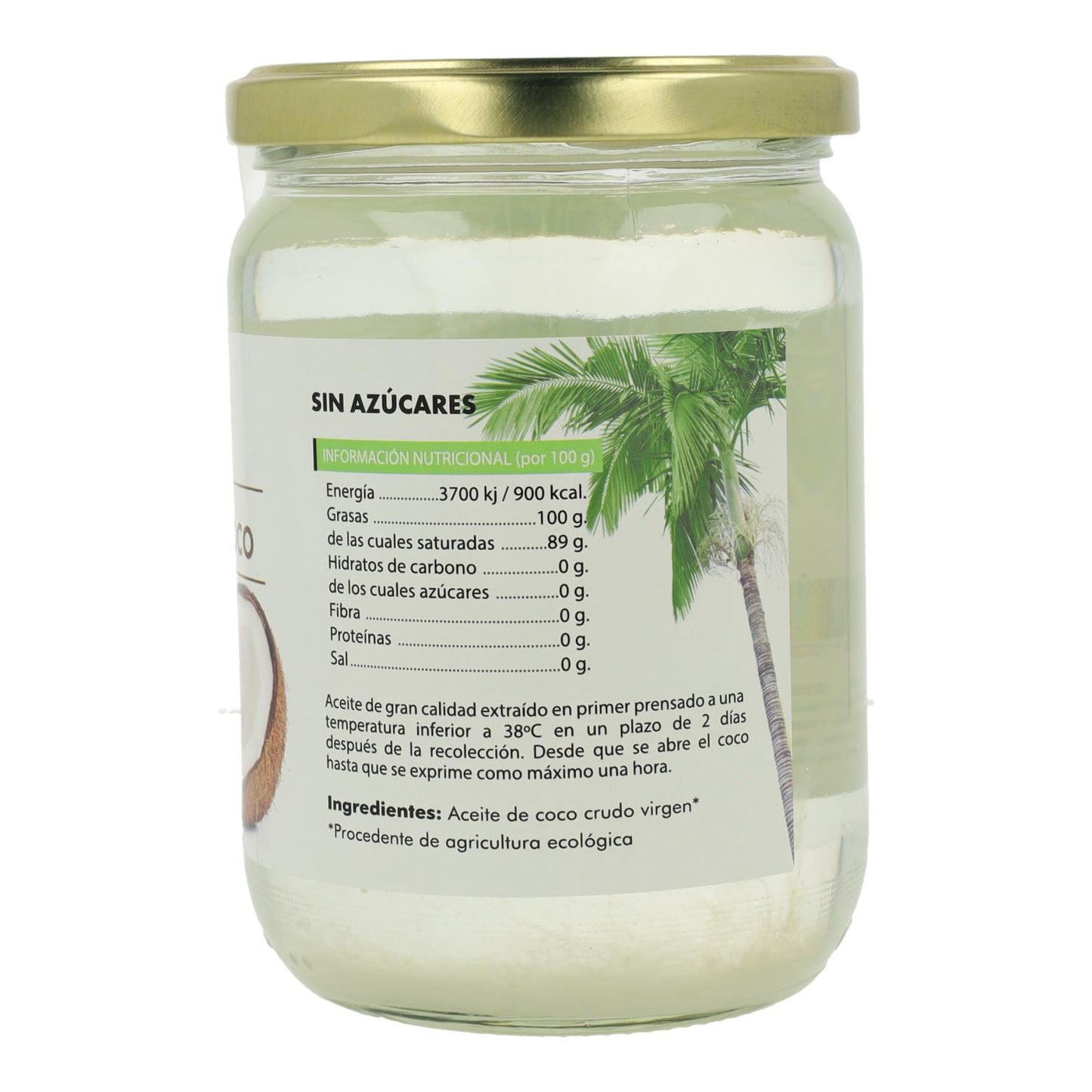 Salud Viva organic coconut oil, 500 g