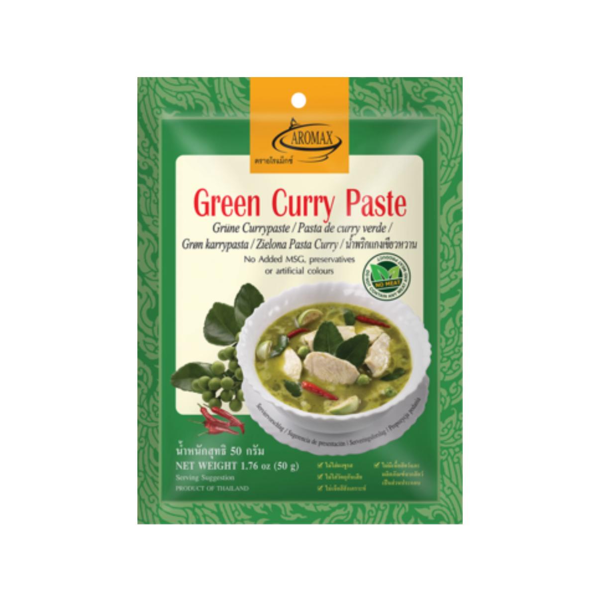 Pasta di curry verde Aromax 50 g