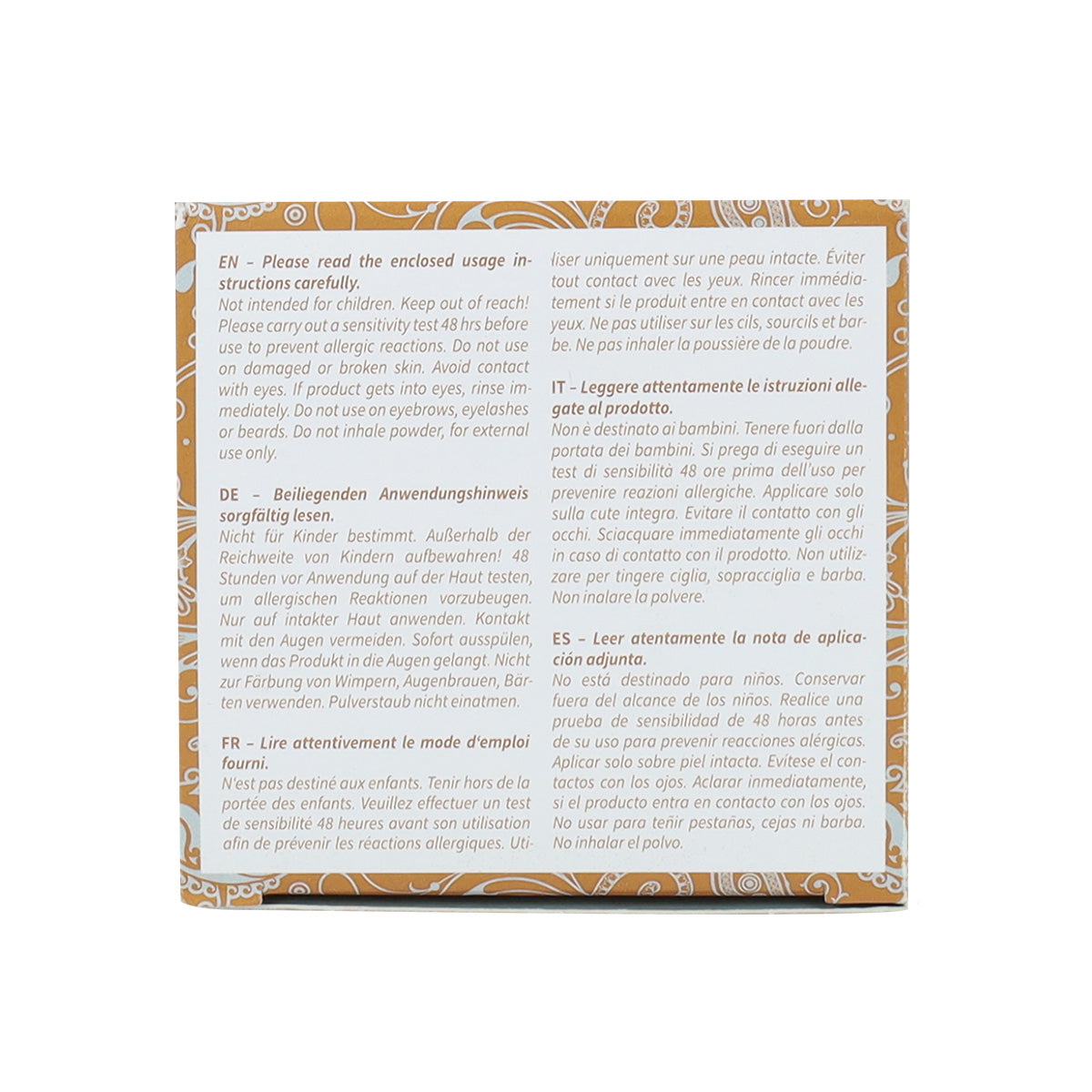 Khadi natural dark ash blonde hair dye 100 g