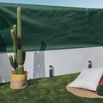 Grünes Sicht- und Schattennetz Recynet Basic von Nortene 1,5 x 10 m