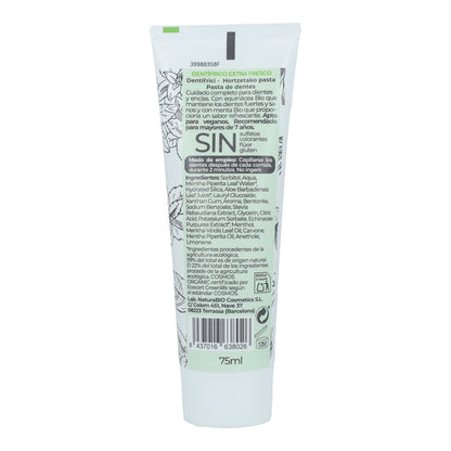 PROMO-Pack 2 Stück Zahnpasta Minze und Echinacea Bio ohne Fluorid NaturaBio 75 ml