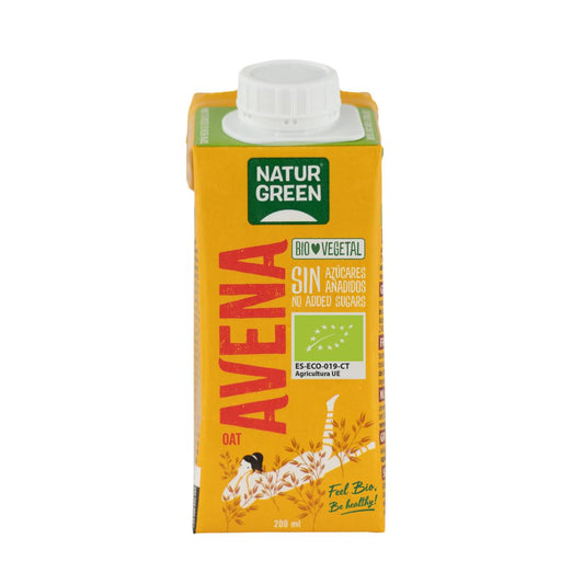 Bevanda d'avena senza zuccheri aggiunti NaturGreen 200 ml