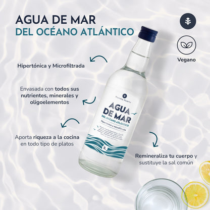Eau de mer hypertonique Planeta Huerto 1 L