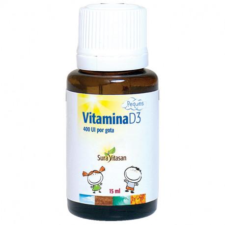 Vitamine D3 pour enfants 15 ml Sura Vitasan