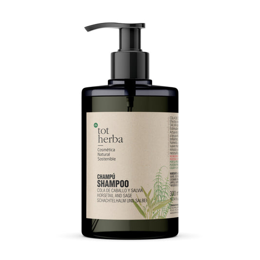 Szampon z wyciągiem z skrzypu polnego i szałwii, Toto Herba, 300 ml