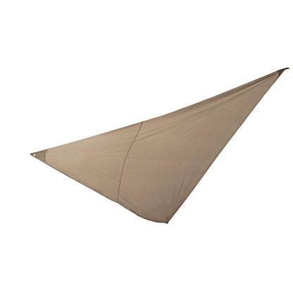 Tenda a vela triangolare 5x5x5m Kb8 Beige Beige