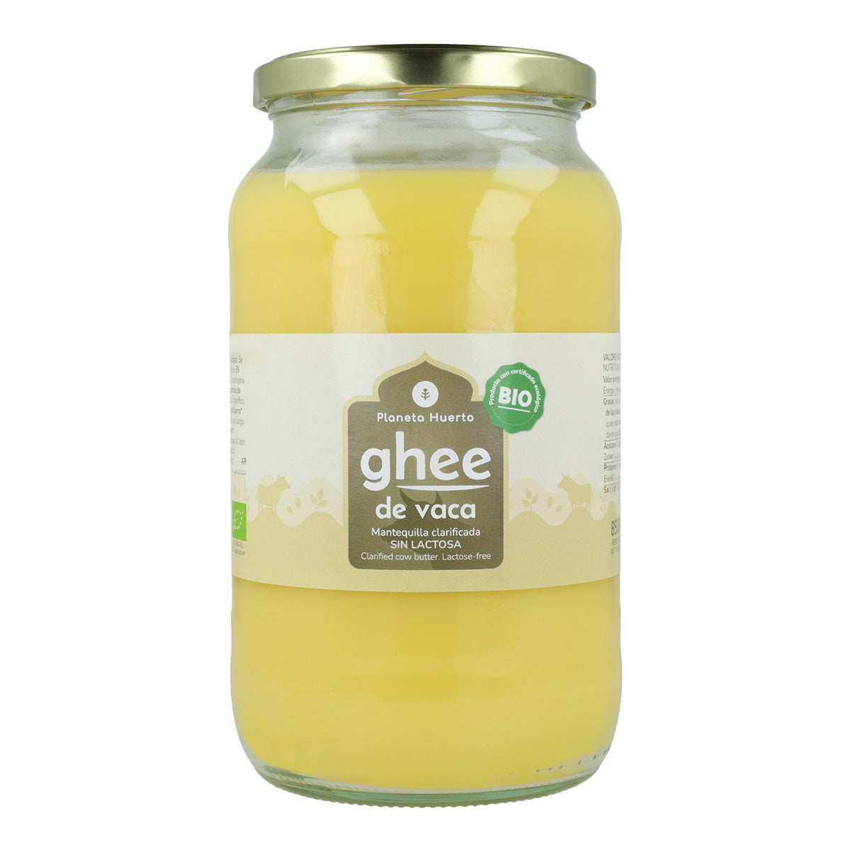 Beurre clarifié Ghee ECO Planeta Huerto 850 g