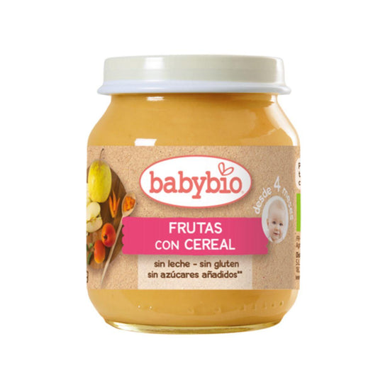 Fruchtgläschen mit Getreide Babybio 130 g