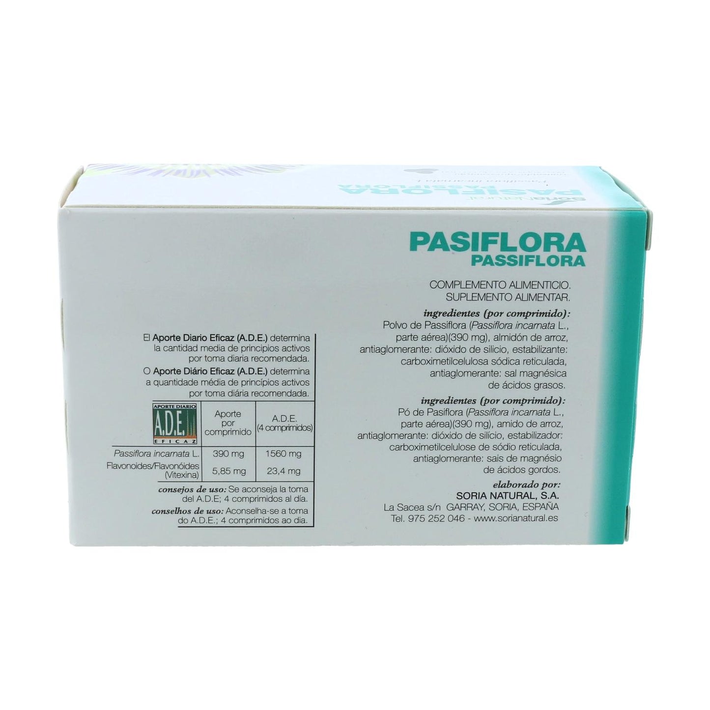 Passiflora Soria Natural, 60 tabletter